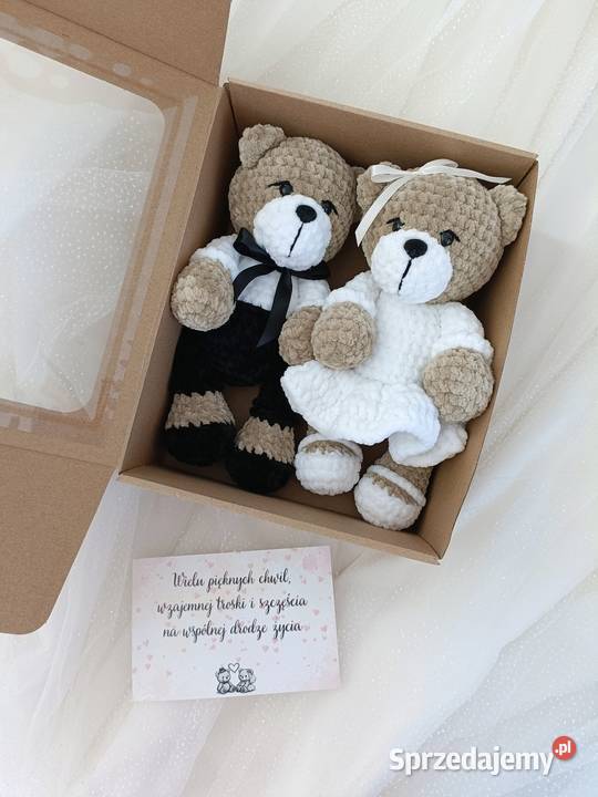 Misie ślubne handmade Warszawa