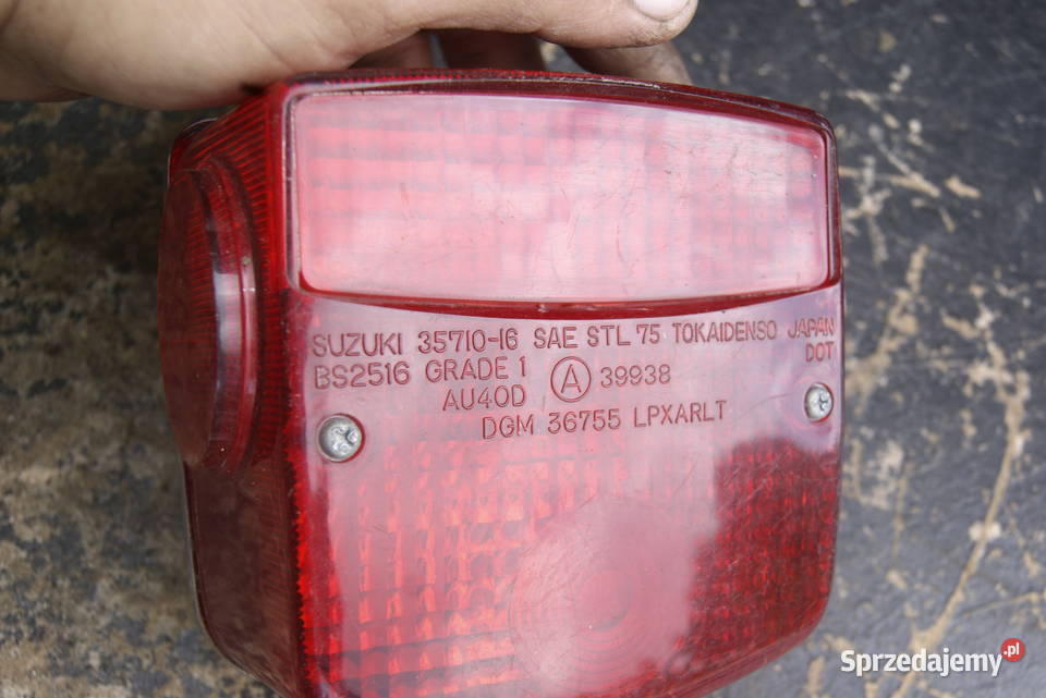 SUZUKI GN LAMPA TYŁ SUZUKI GN 400 GN 250 GN 125 śląskie Rybnik