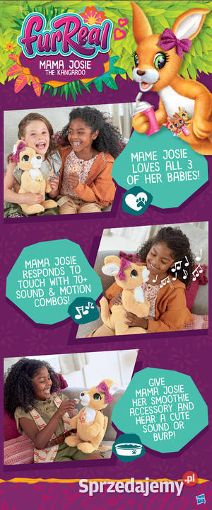 Interaktywny Kangur Mama Josie Furreal Friends małopolskie Mogilany