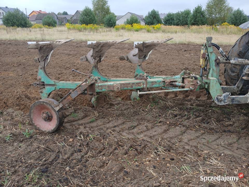 Pług 3 skibowy obrotowy lemken rabe kverneland świętokrzyskie Chlewice