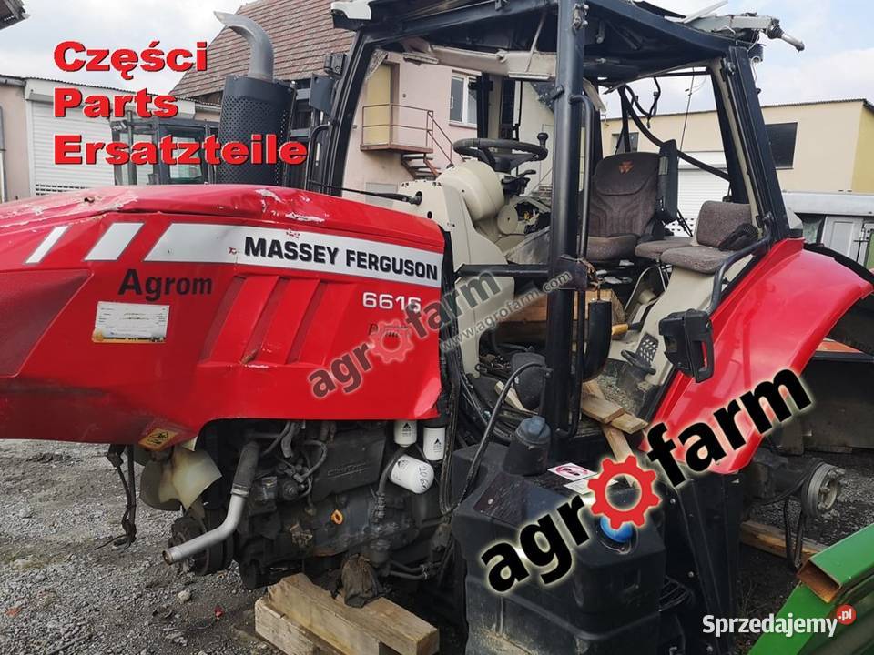 Massey Ferguson 6616 części skrzynia biegów oś dolnośląskie Byków