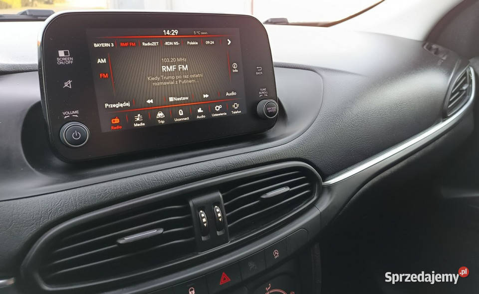 Fiat Tipo Kombi 14 TJet MIRROR 120 serwis ASO przyciemniane szyby Nowy Sącz