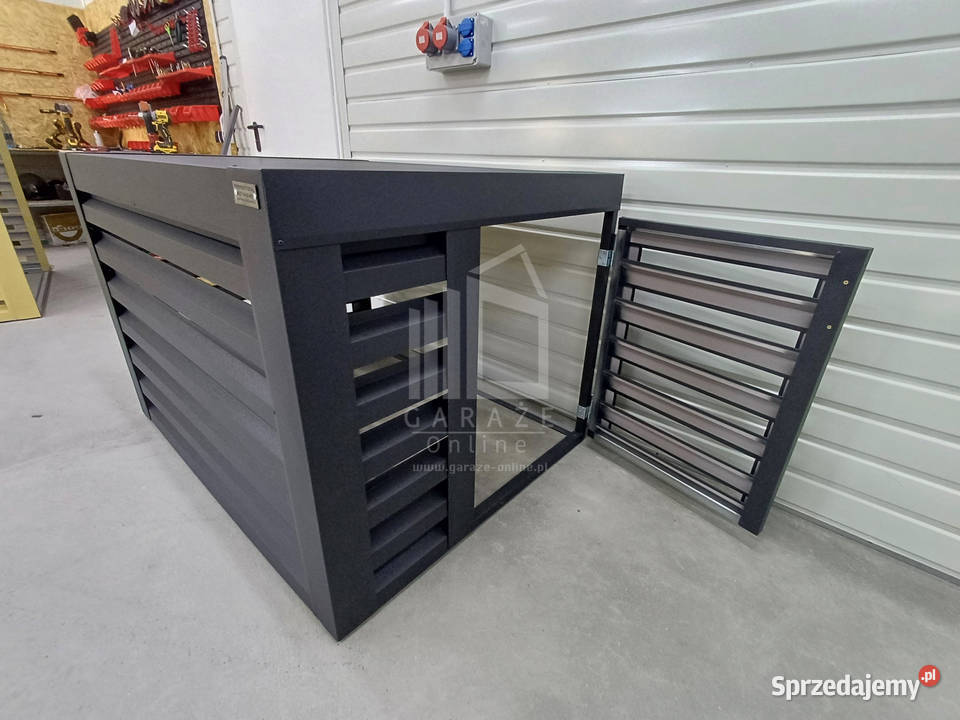 Osłona pompy ciepła 100x60x70 antracyt Zabudowa małopolskie