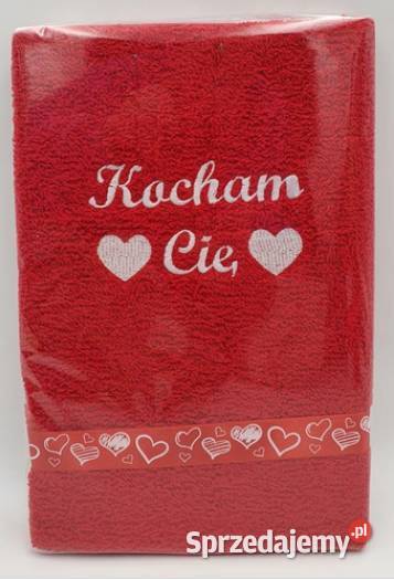 ręcznik frotte 50 x 100 Kocham Cię Częstochowa
