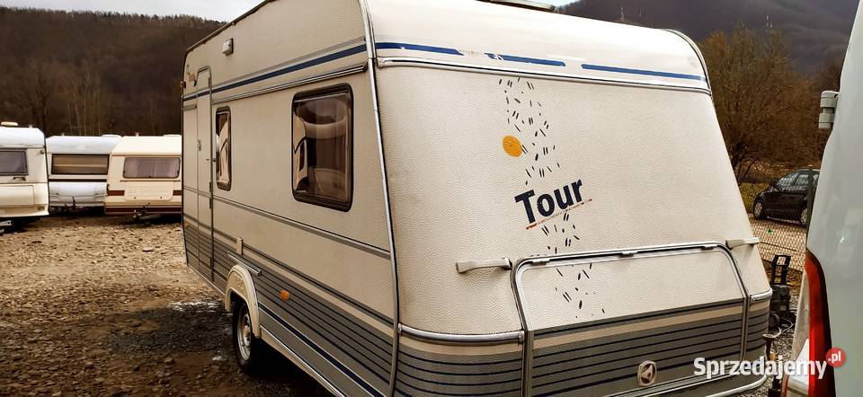 przyczepa kempingowa campingowa kemping OKAZJA VAT marża Międzybrodzie Bialskie
