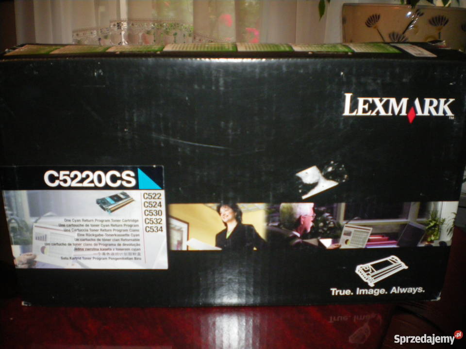 toner cartrige oryginał CYAN Lexmark C5220CS Halinów