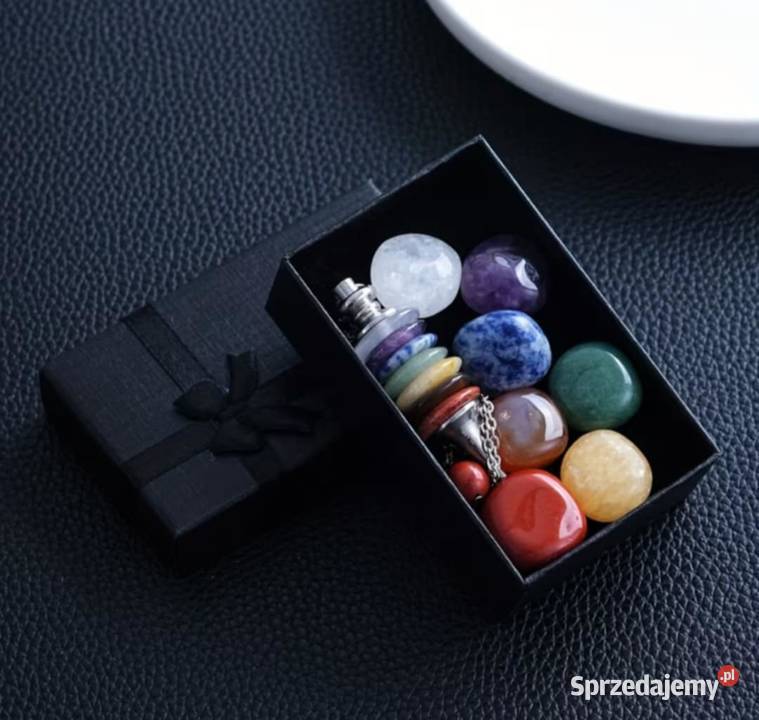 Czakra zestaw kamieni do medytacji wahadło Katowice