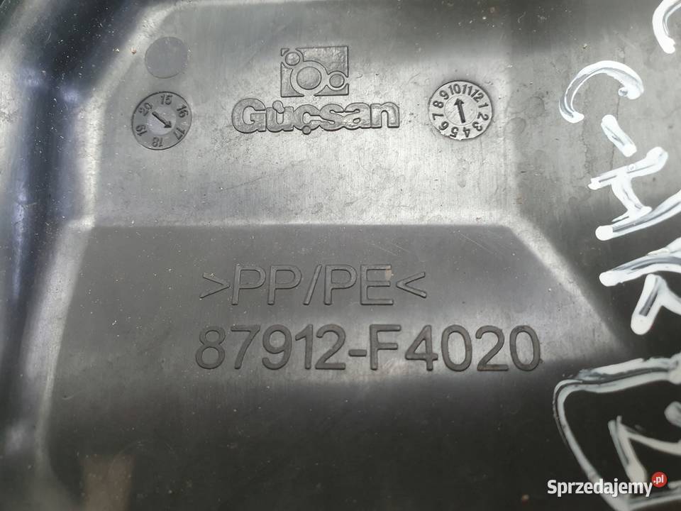 Toyota CHR CHR LEWA ZAŚLEPKA DRZWI 87912F4020 osobowe Drzwi Rudka