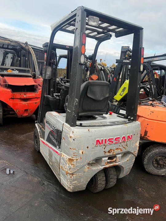 wózek widłowy elektryczny NISSAN 1NL18Q Triplex Nissan Działoszyn sprzedam