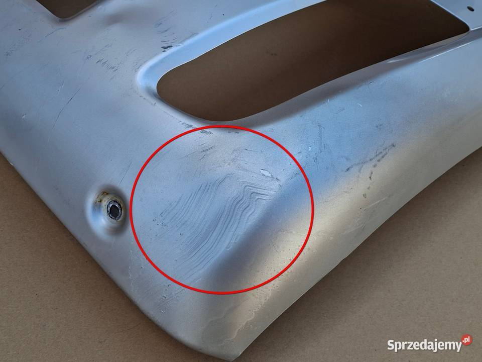 MAN TGS EURO 6 NAROŻNIK ZDERZAKA PRAWY METALOWY Zderzaki Bieleń