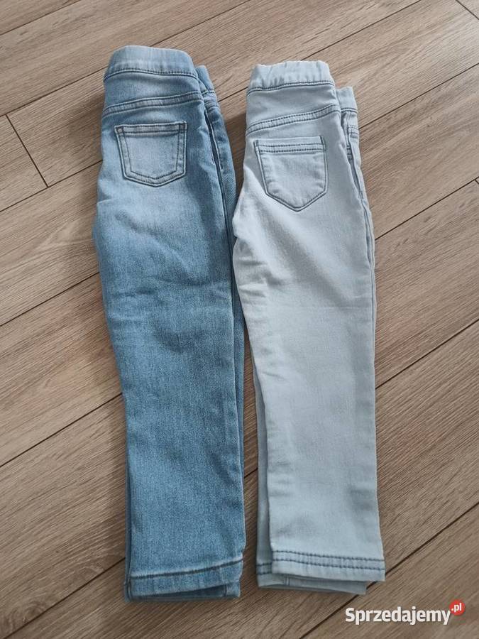 Spodnie jeansowe dziecięce 98 2 sztuki Rozmiar 98 Śrem
