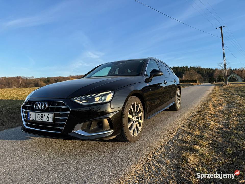 Audi A4 B9 Avant sline bogato wyposażona Wilkowisko