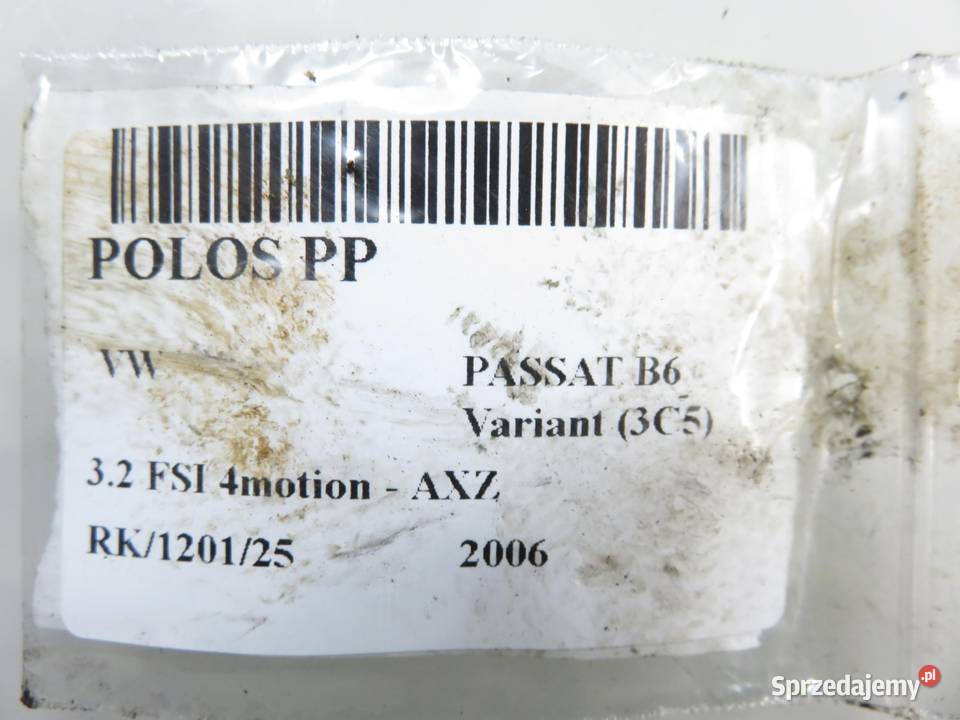 PÓŁOŚ PRAWA PRZEDNIA VW PASSAT B6 32 FSI 4motion