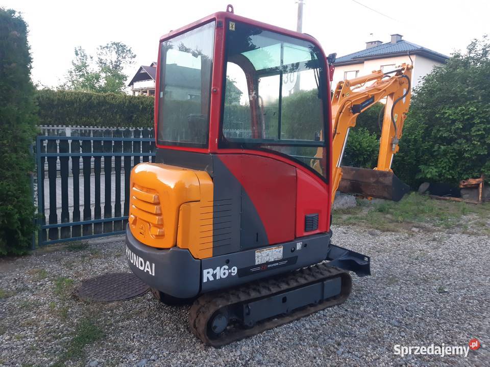 Minikoparka Hyundai Robex169 case jcb cat kubota Koparki Majdan Królewski sprzedam