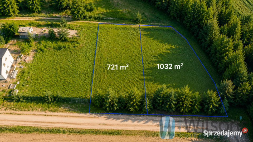 Działka 1032m2 Janki Poniatowskiego