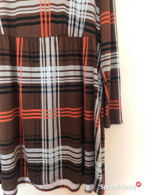 Sukienka w kratkę 4850 Hajnówka