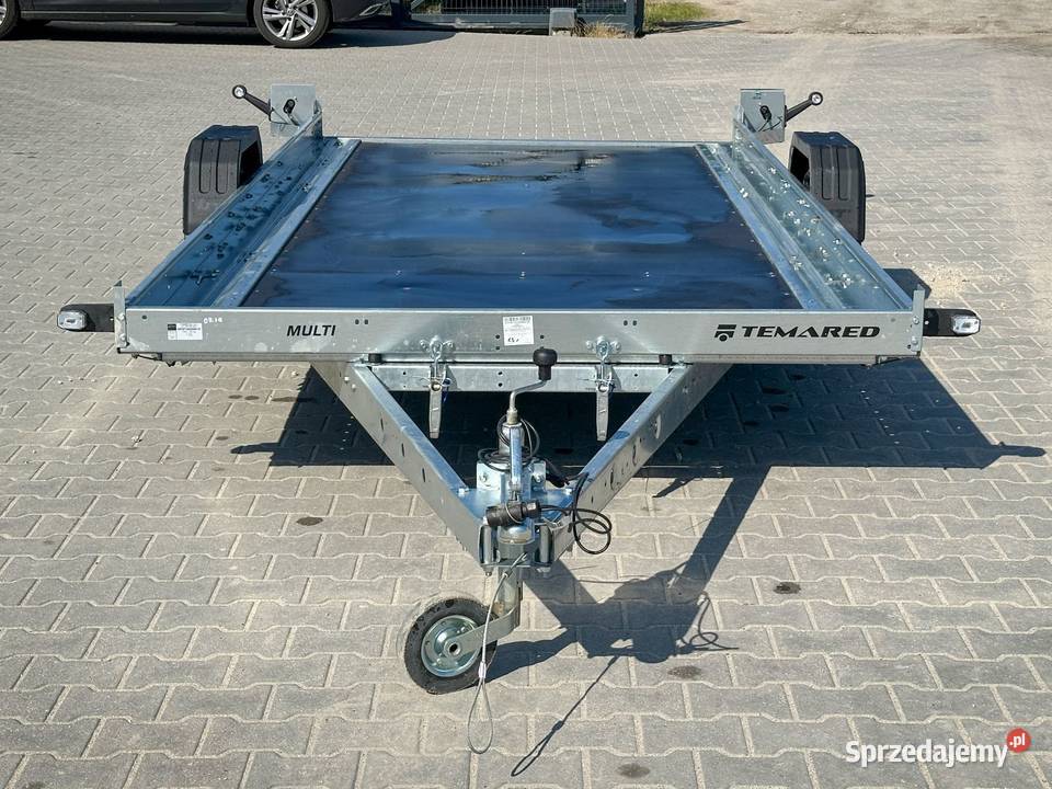 Przyczepa transportowa uchylna TEMARED
