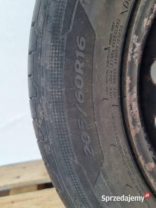 Ford Transit Connect KOŁO ZAPASOWE Zapas felga Janów