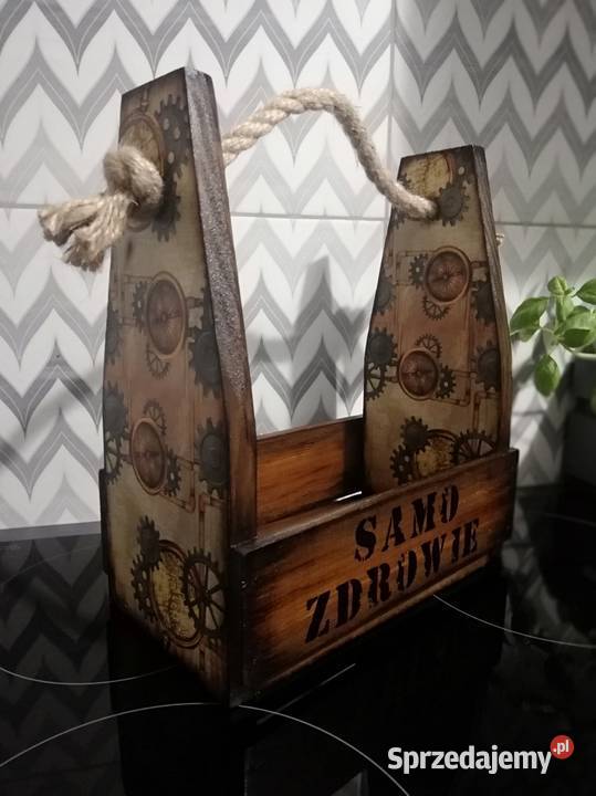 Nosidełko na piwo 6pak męski wzór z imieniem