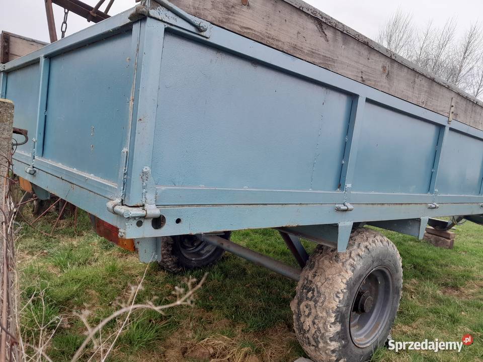 Przyczepa rolnicza Agromasz Maszyny rolnicze Uszew
