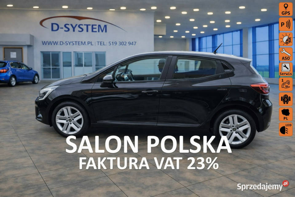 Renault Clio 2022 Salon Polska 1Właściciel NOWY 4/5 Samochody osobowe podlaskie Białystok
