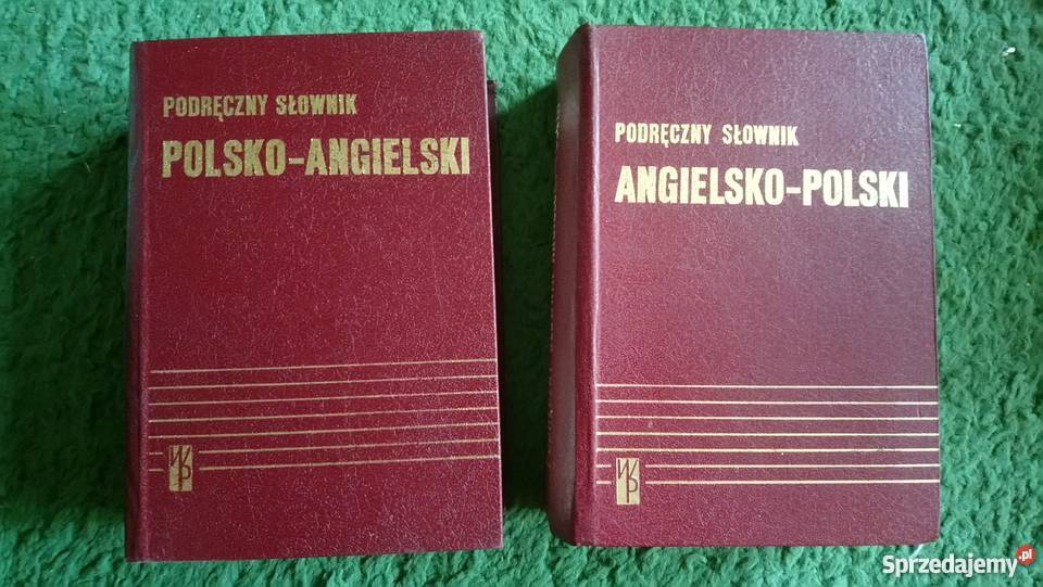 Podręczny słownik angielsko polski i polsko łódzkie