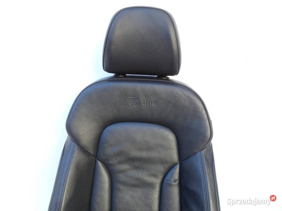 FOTEL LEWY PRZÓD PRZEDNI KIEROWCY SLINE SKÓRA