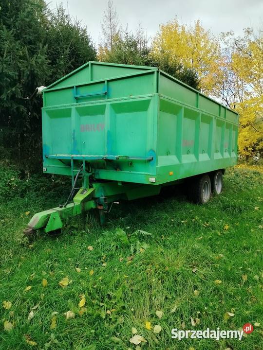 Przyczepa rolnicza skorupowa wywrotka tandem Jordanów