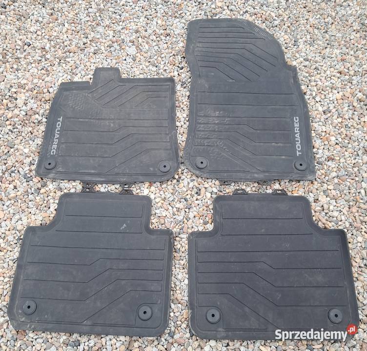 VW TOUAREG III DYWANIKI GUMOWE KPL ORYGINALNE sprzedam