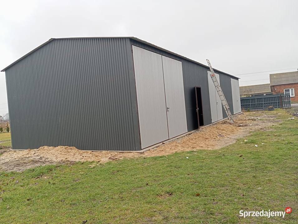 Garaż Blaszany Hala Blaszana Magazyn Blaszany blacha sprzedam