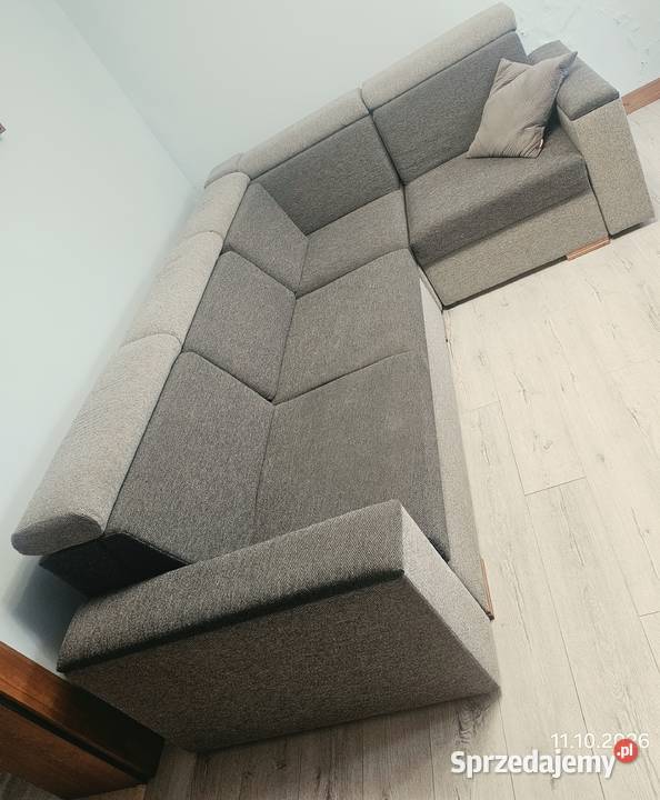 Naroznik 270x190 z funkcja spania Legnica sprzedam