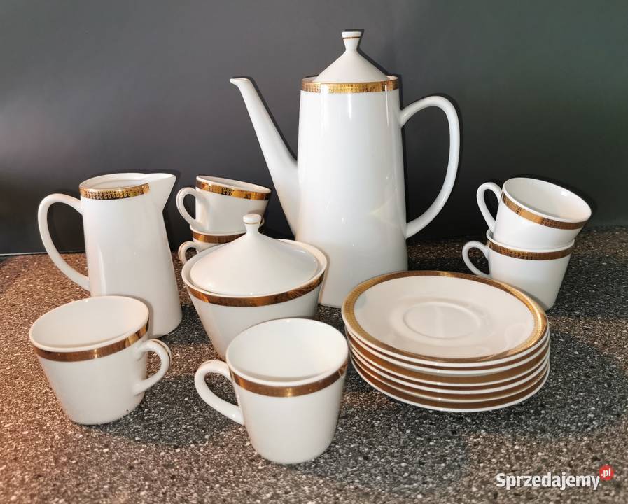 Zestaw kawowy EPIAG Komplet porcelany 6 osób Warszawa