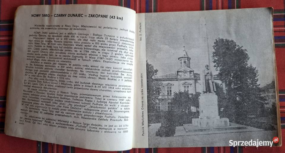 Wokół Podhala Janusz Zdebski Mapy i przewodniki Kraków
