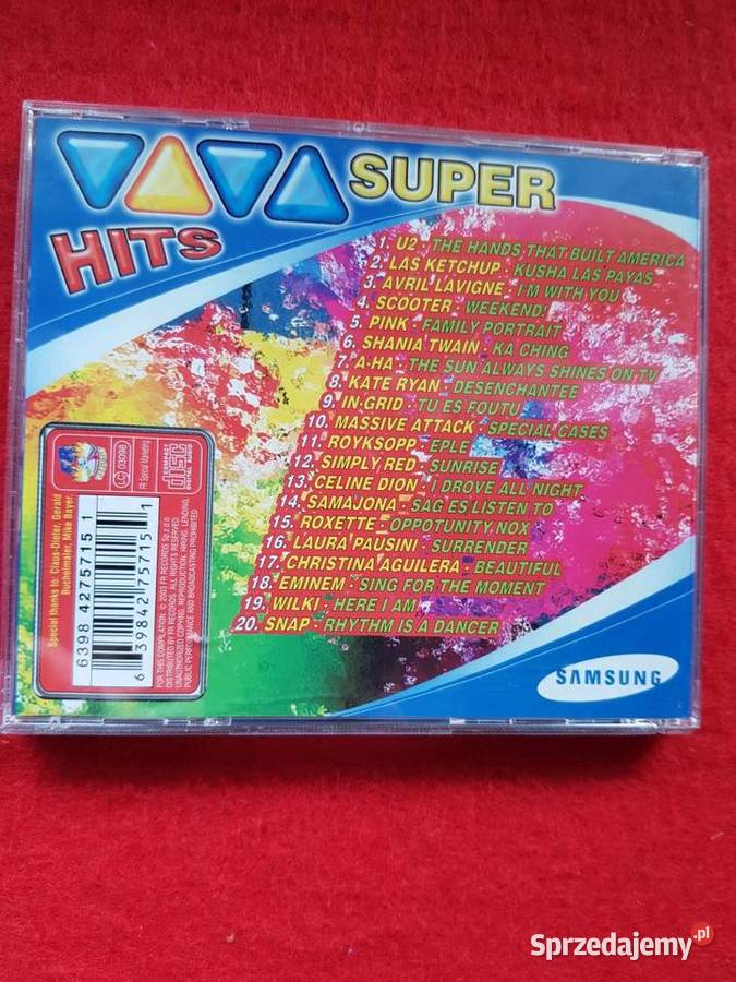 Super hits 20023 vintage płyta cd unikat Kielce