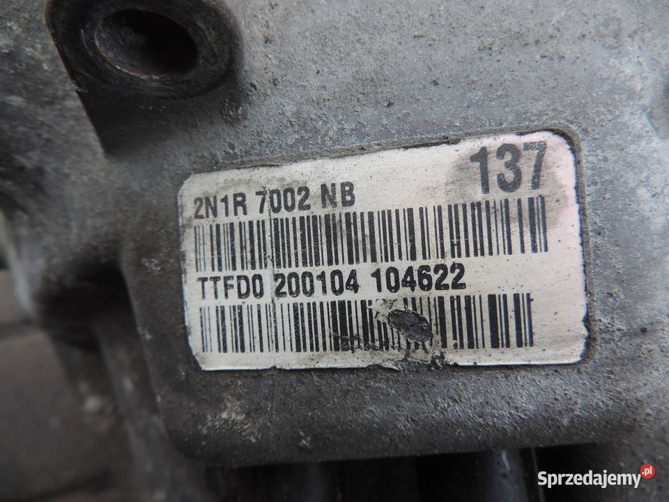 SKRZYNIA BIEGÓW FORD FUSION 14 16V 2N1R7002NB osobowe Nowy Sącz sprzedam