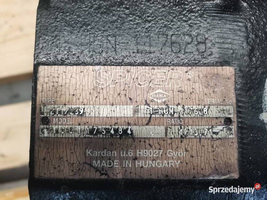 Wałek ataku Koło talerzowe Spicer 14X32 211239