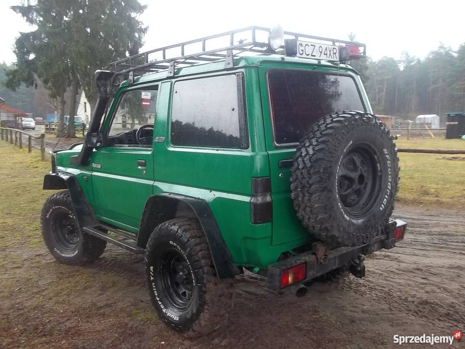 Daihatsu Rocky patrol discovery off road światła przeciwmgłowe