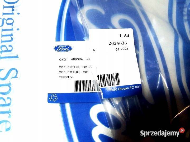 OSŁONA CHŁODNICY PASA GÓRNA FORD TRANSIT 2016 dostawcze dolnośląskie Głogów