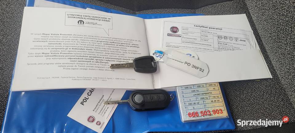 Fiat Ducato 23l multijet L2H2 2019r wielkopolskie Luboń