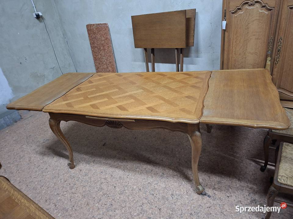 Duży stół ludwikowski z Francji Stoły Nowy Sącz sprzedam
