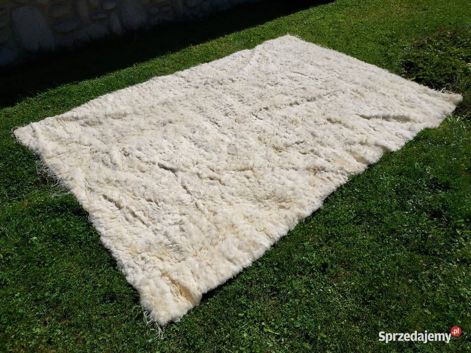 Dywan Narzuta XXXL Skróa Owcza Naturalna Dywan Dywany Szaflary