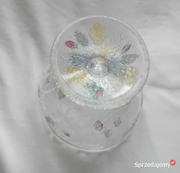 3 pucharki Poziomki Ząbkowice Crystallite proj