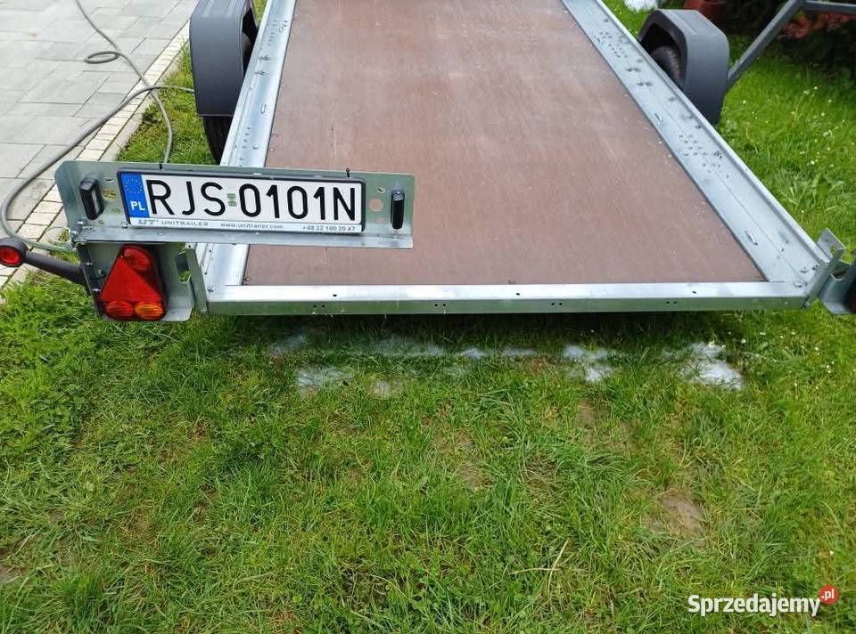 Przyczepa Temared Mała lawetaNajazdowa