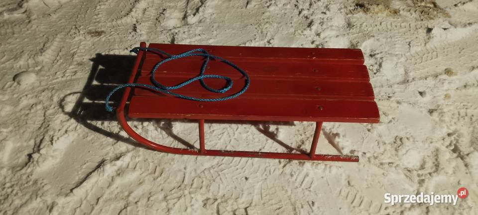 Sanki metalowe i drewniane