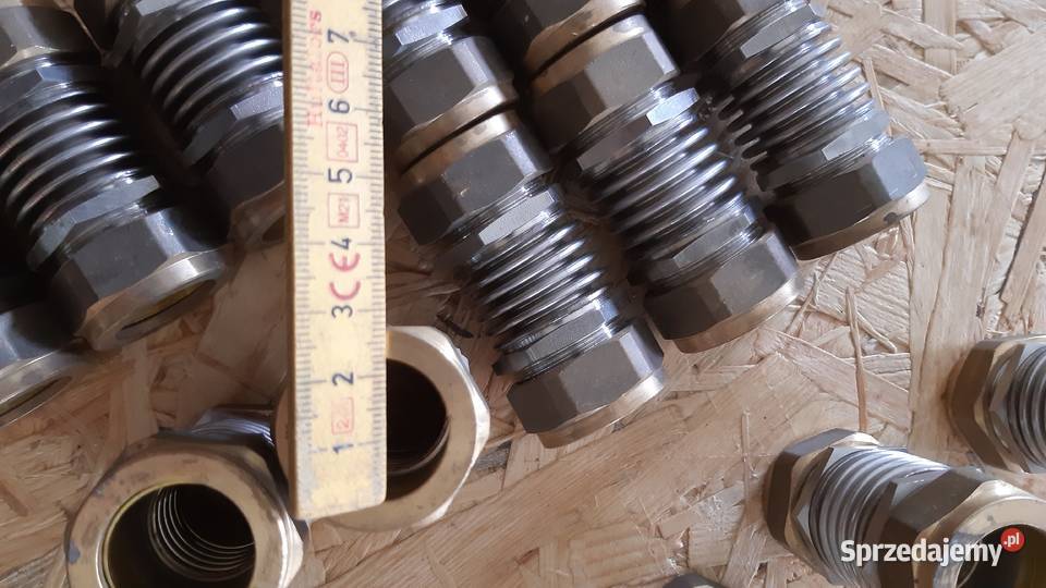 złaczki kompensacyjne 14 22mm miedz solary itp małopolskie Mszana Dolna