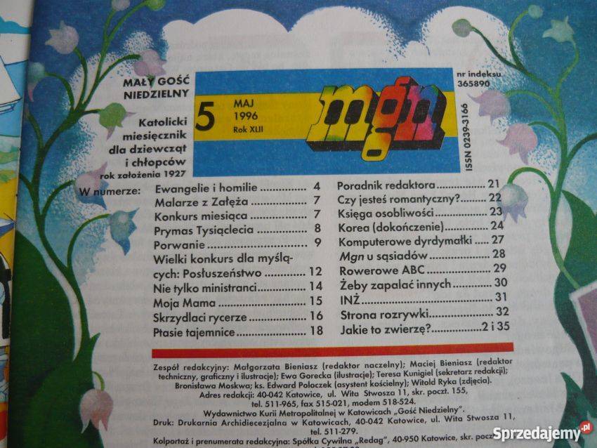 MAŁY GOŚĆ NIEDZIELNY 1996 5 Tarnów