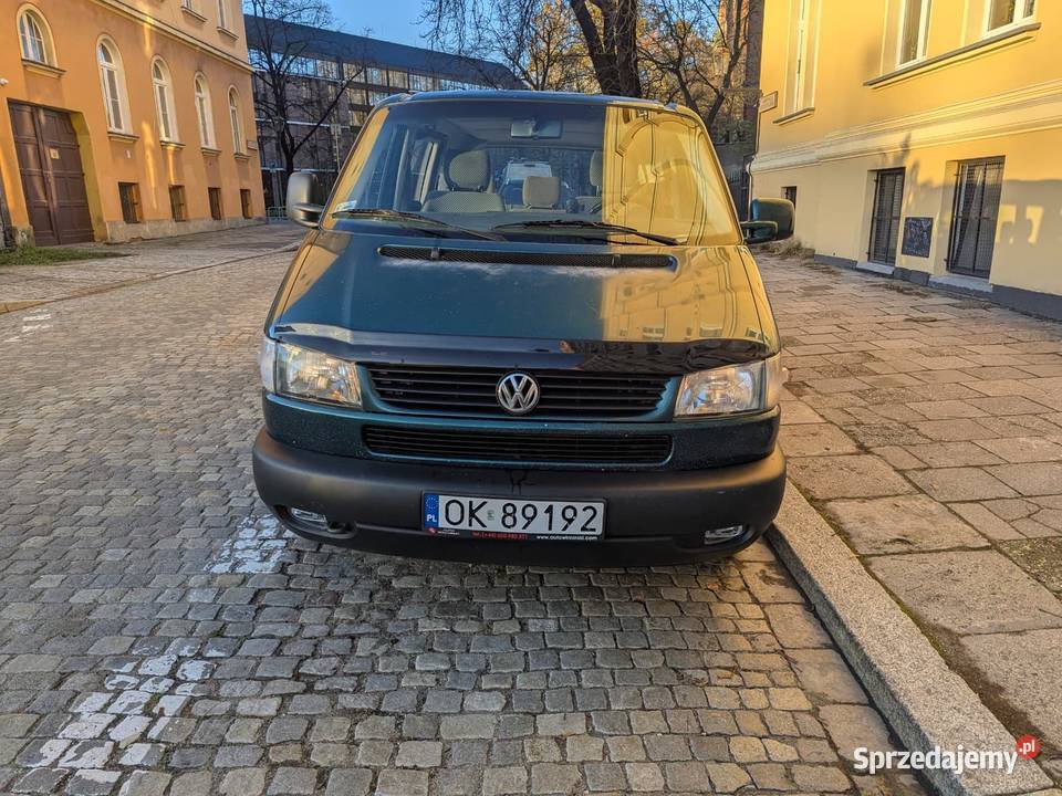 VW T4 Caravelle 25 TDI 8 os nieuszkodzony Wrocław