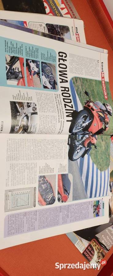 Czasopismo kolekcjonerskie motocykl 1998 Gliwice sprzedam