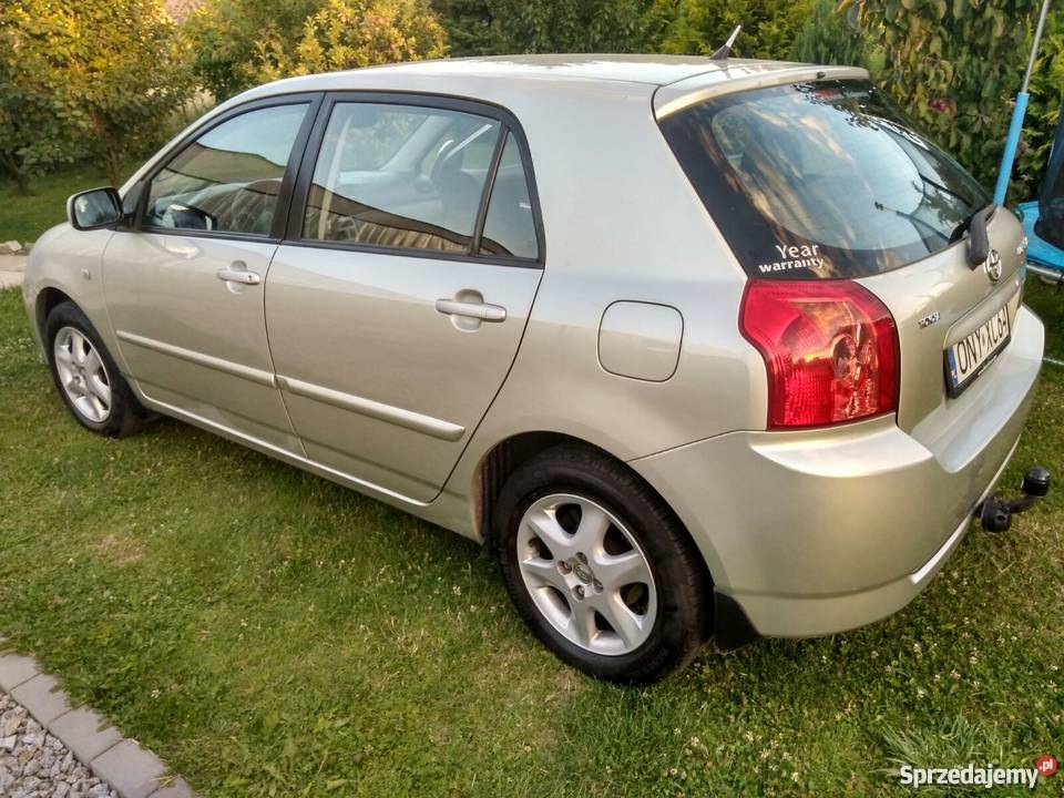 Toyota Corolla E12 Rok produkcji 2005 Nysa