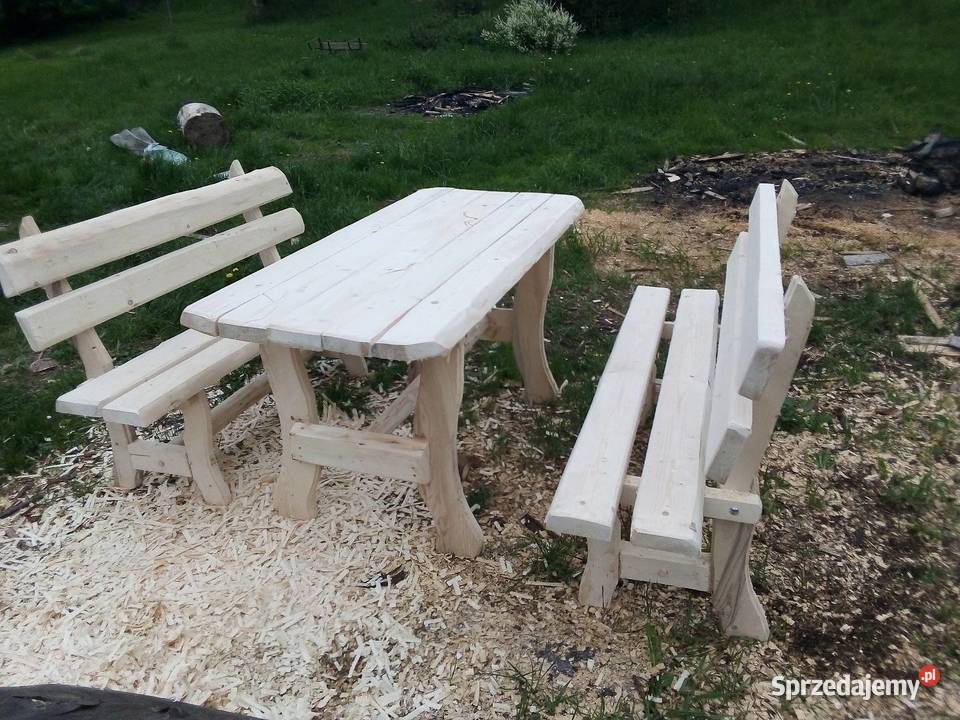Meble ogrodowe drewno Meble ogrodowe śląskie Sól